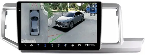 Магнитола для Honda Stepwgn 4 2009-2015 (правый руль) - Teyes CC3-2K-360 на Android 10, Быстрая, 2K QLED, CarPlay, 4G SIM-слот, 4 камеры в комплекте
