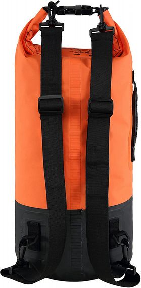 Герморюкзак Cressi Premium Back Pack с карманом на молнии 20 литров черно-оранжевый