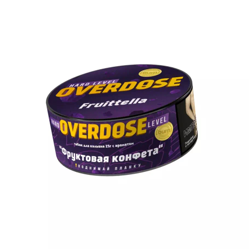 Overdose 25гр. Fruttella (Фруктовая конфета)