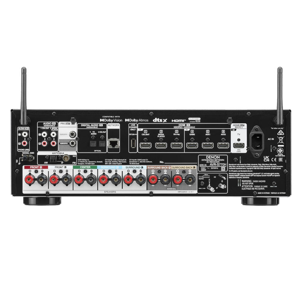 AV-ресивер Denon AVR-S770H