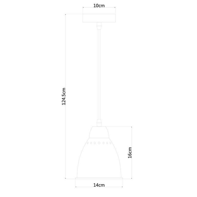 Подвесной светильник Arte Lamp BRACCIO A2054SP-1BK, 1хE27