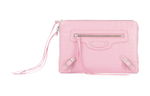 Balenciaga Neo Classic Cow Leather Clutch Women"s Pink