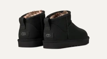 UGG Угги Classic Ultra Mini, черный
