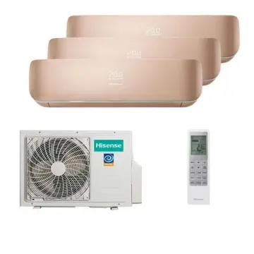 Мультисплит система на 3 комнаты Hisense AMS-09UW4RVETG00(C) x 2 + AMS-12UW4RVETG00(C) / AMW3-24U4RJC