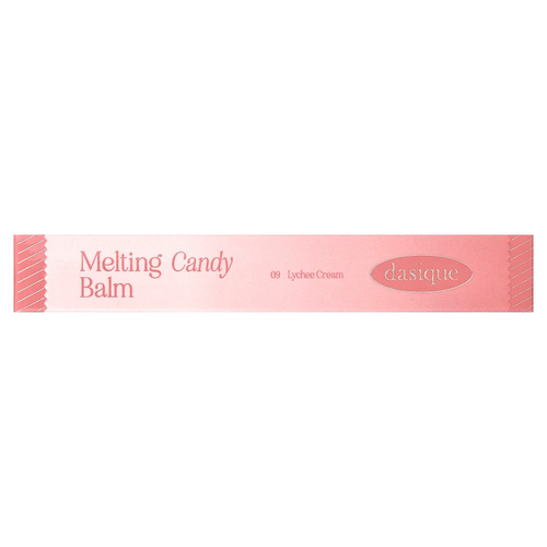 Dasique, Melting Candy Balm, тающий конфетный бальзам, оттенок 09, крем с личи, 1,5 г (0,05 унции)