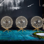 Напольная лампа   Raimond Tensegrity от Moooi (золотой, D 61 cm)