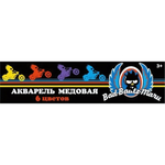 Акварель медовая "Bad BadtzMaru" 6 цветов, без кисти, картон (Центрум)