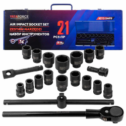 Набор инструментов ударных 21пр. 3/4''(6гр.) YATAFORCE YF-6212-5MPB