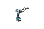 Ударная аккумуляторная дрель-шуруповерт Makita LXT BL 18 В, 13 мм, 125/65 Нм, 2x5.0 Ач, ЗУ, Makpac DHP486RTJ