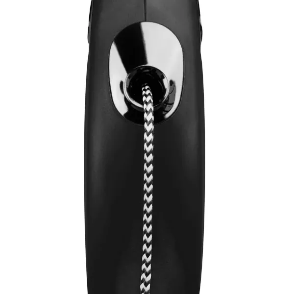 Поводок-рулетка Flexi New Classic XS (до 8 кг) 3 м трос черная