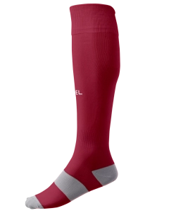 Гетры футбольные CAMP BASIC SOCKS, гранатовый/серый/белый