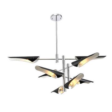 Люстра подвесная Rafael SP8 Chrome хром Crystal Lux
