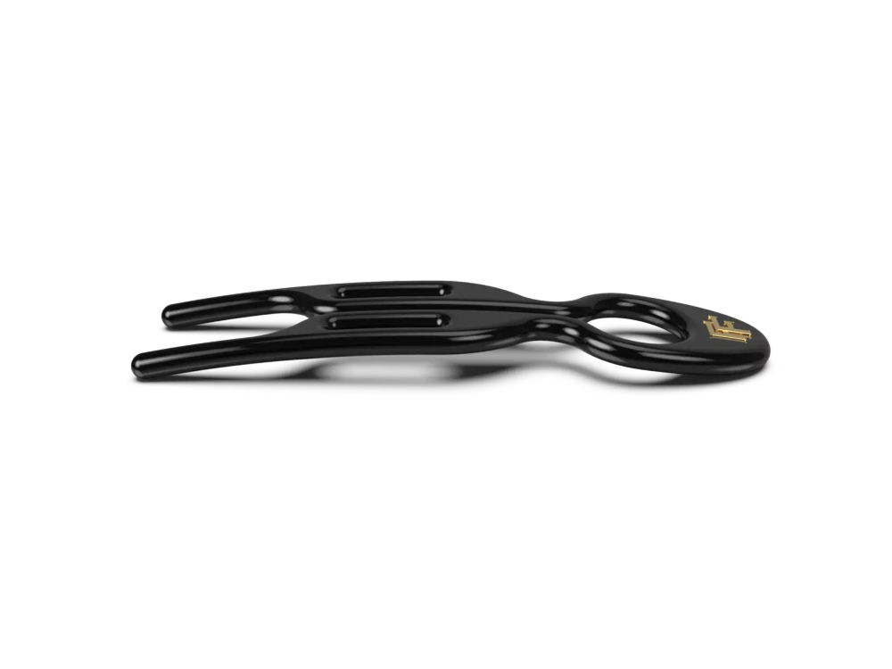 NO 1 HAIRPIN | BLACK - 3X HAIRPINS/BOX / Шпильки No1 Hairpin Черного цвета (набор из 3 шпилек)