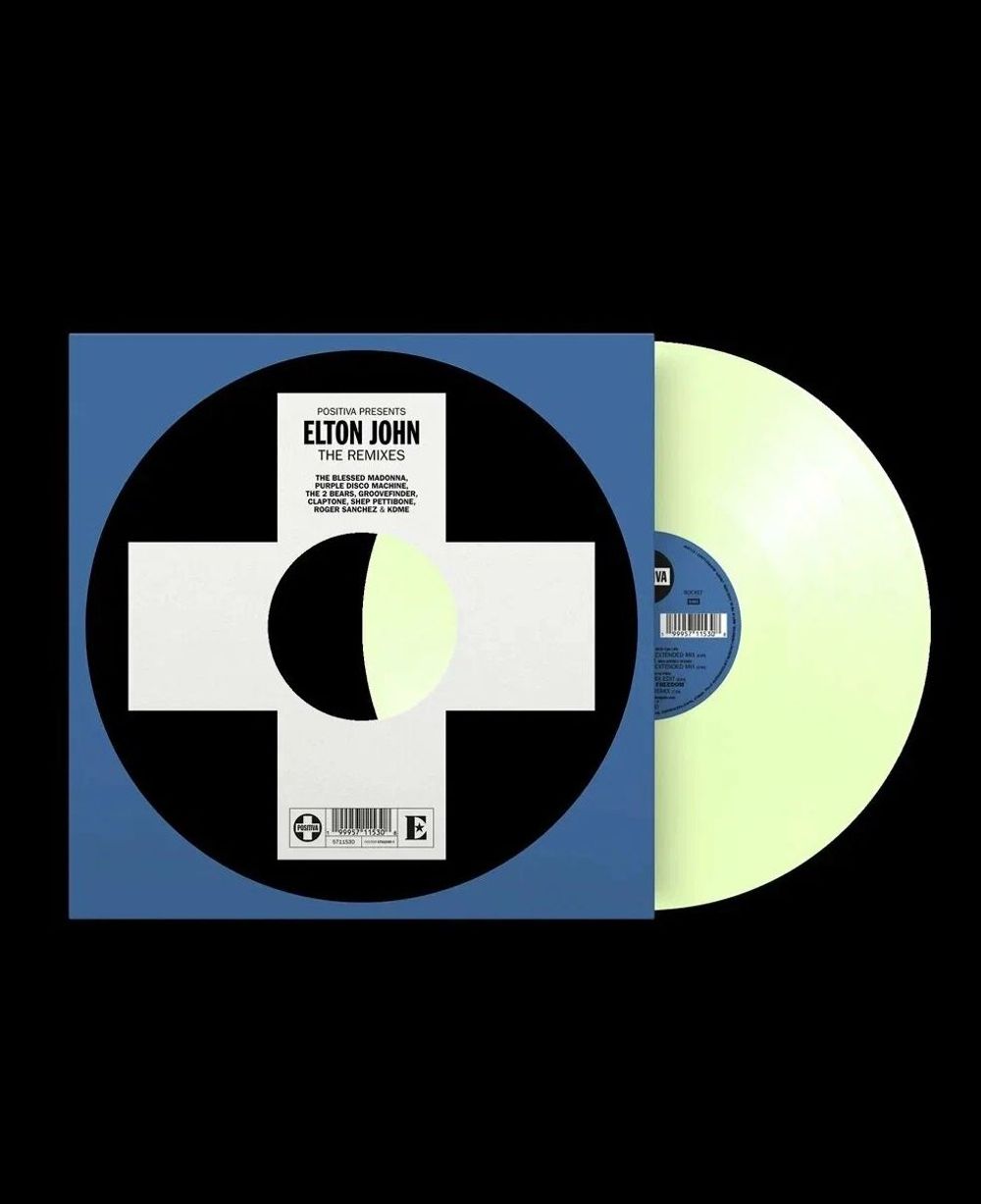 Elton John. Remixes. RSD 2026. Glow In The Dark (LP) Элтон Джон. Новая запечатанная виниловая пластинка