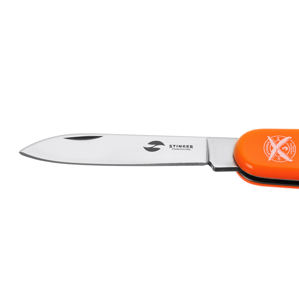Нож перочинный 90 мм, 2 функции, в картонной коробке STINGER FK-K5005NH-2F