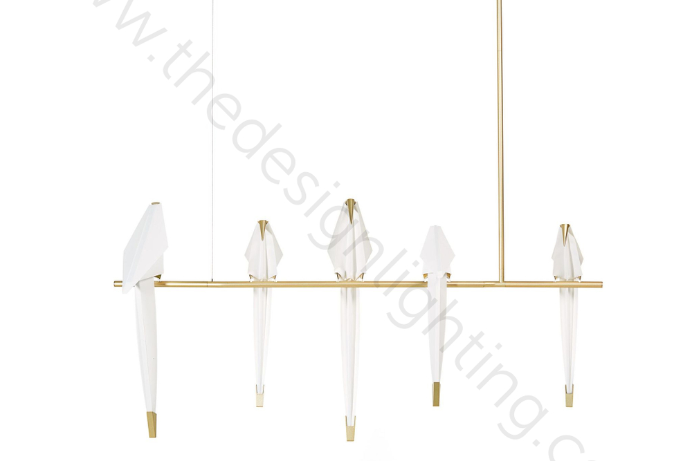 Pendant design lamp  PERCH by Moooi (5 lampshades)