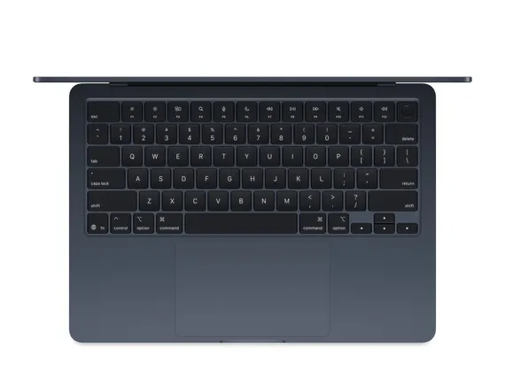 Ноутбук Apple MacBook Air 13.6 (2025) M4 16/512 ГБ Темная ночь (MW133) Midnight
