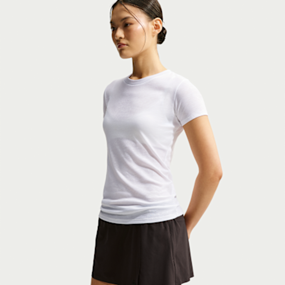 NikeSKIMS Performance Cotton Fabric Blend Женская футболка с коротким рукавом - Nike