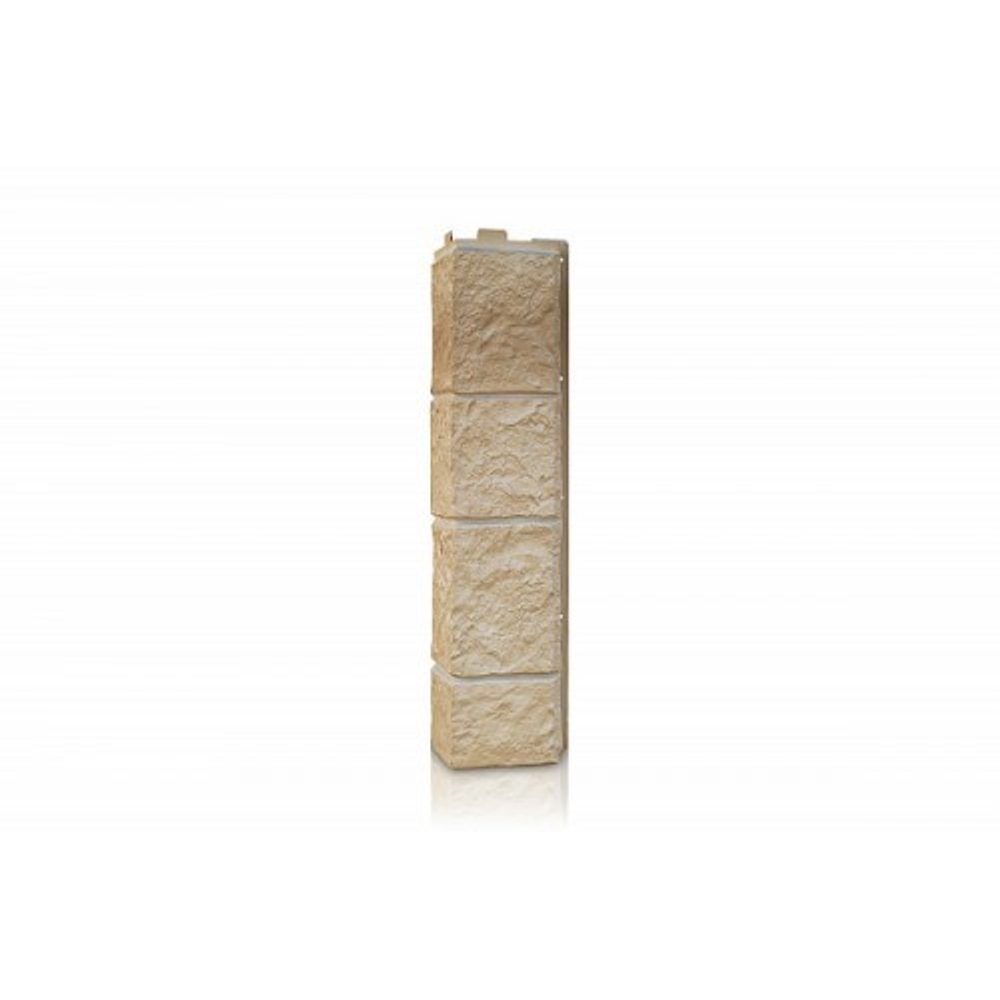 Угол наружный к Фасадным Панелям VOX (Вокс) Sandstone (Сандстоун) Cream