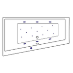 Акриловая ванна Excellent Sfera L Relax 170x100 WAEX.SFL17.RELAX