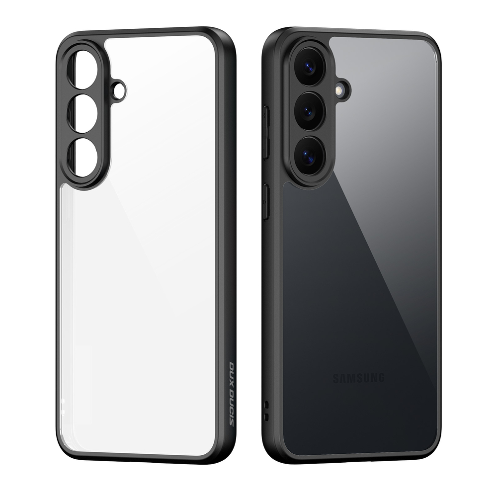 Чехол прозрачный с черными рамками для Samsung Galaxy S26 FE, серия Aimo Series от Dux Ducis