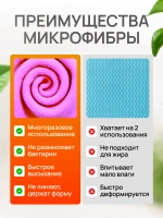 Салфетки для уборки из микрофибры 10 штук