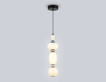 Подвесной светодиодный светильник LED 15W 3000K LH53142 BK/WH чёрный/белый High Light Ceramo Modern Ambrella