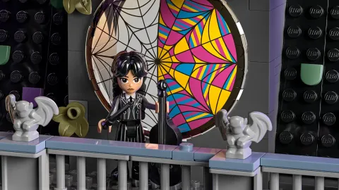 Конструктор LEGO Wednesday 76781 Комната Уэнздей и Энид