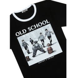 Футболка Old school чёрная