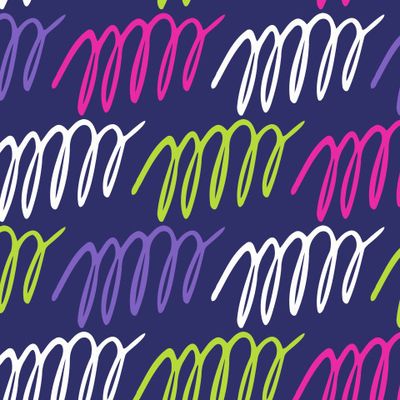 Buy interior fabric abstract spiral swirls neon