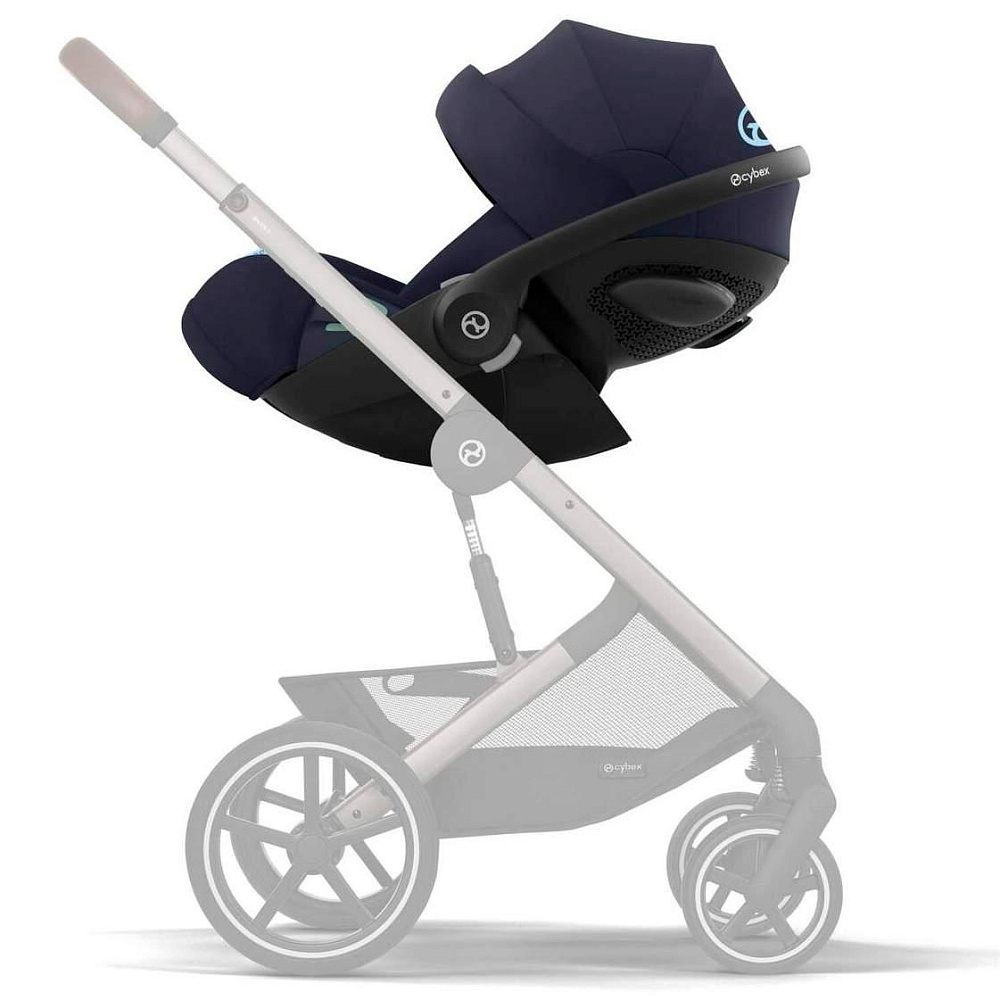 Коляска Carrello Vector CRL-6550 и автокресло Cybex Cloud G i-Size Ocean Blue Plus 3 в 1 Coral Beige