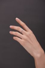 Кольцо фактурное V