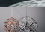Pendant design lamp  Etch Web by Tom Dixon (Gold)