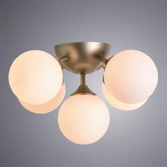 Потолочная люстра Fobos A2704PL-5SG Arte Lamp