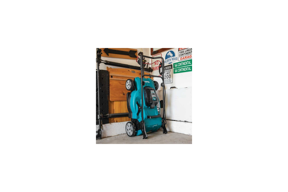 Газонокосилка аккумуляторная Makita LXT 2x18 В, 860 Вт, дека 53 см, 70 л, 4в1 XPT (2xBL1850B DC18SH) DLM538CT2