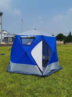 Зимняя палатка шестигранник Nature camping 2020, для охоты, бани и рыбалки, походная кухня, модель 2022