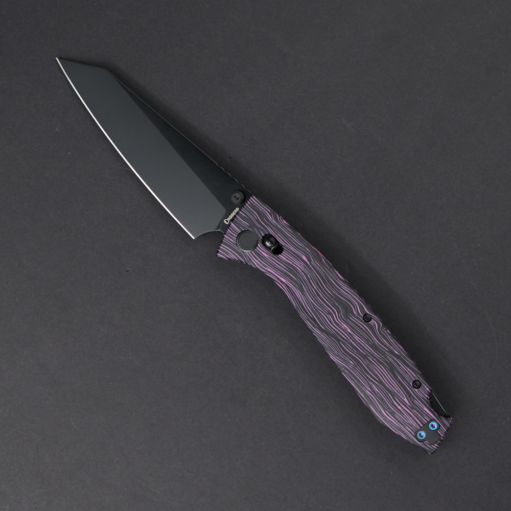 Нож складной Daggerr Alligator TS Purple Black