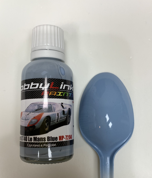 Краска лаковая HobbyLink Ford GT40 Le Mans Blue HP-7204