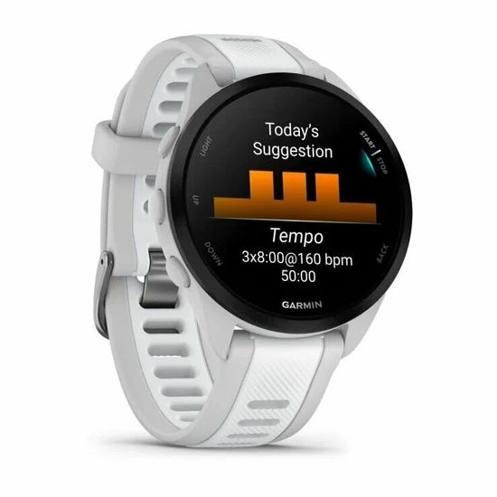 Умные часы Garmin Forerunner 165 White (010-02863-21)