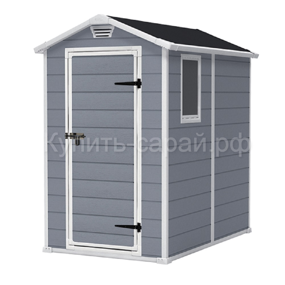 Пластиковый сарай Keter Manor 4x6
