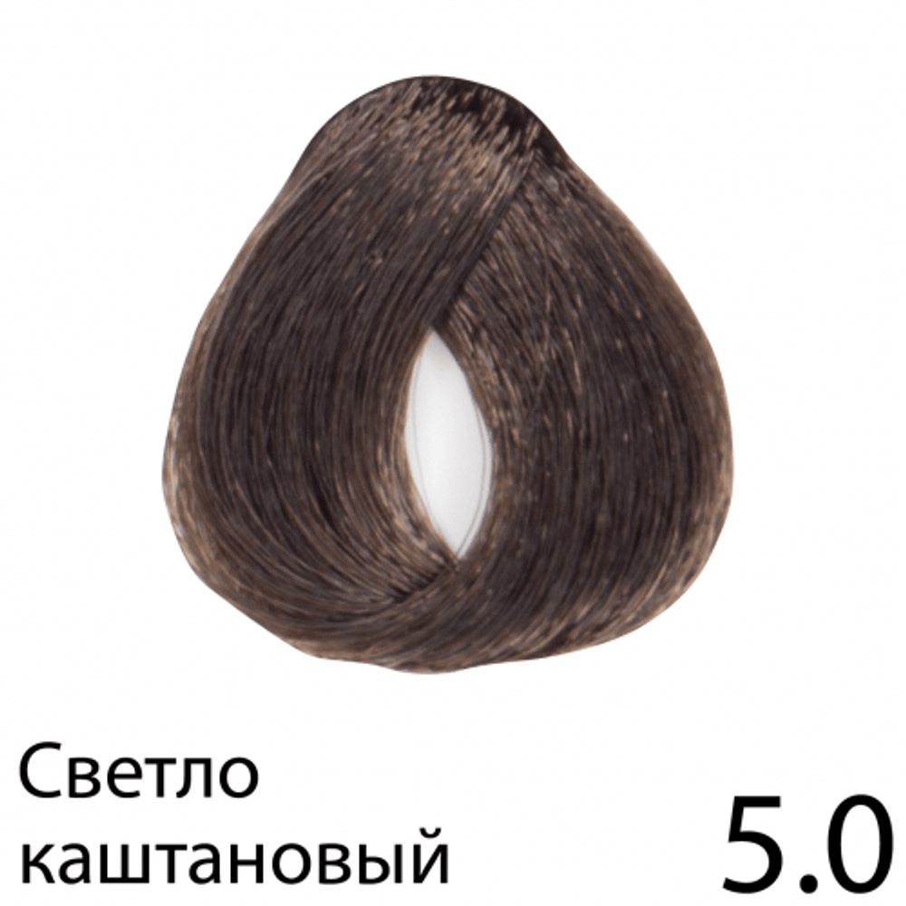 Перманентная крем-краска для волос без аммиака, Regal Zero (светло-каштановая), 5.0, BES Перманентная крем-краска для волос без аммиака, Regal Zero (светло-каштановая), 5.0, BES