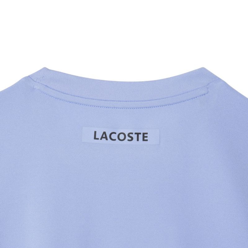 Мужская теннисная футболка Lacoste Ultra Dry Printed - purple