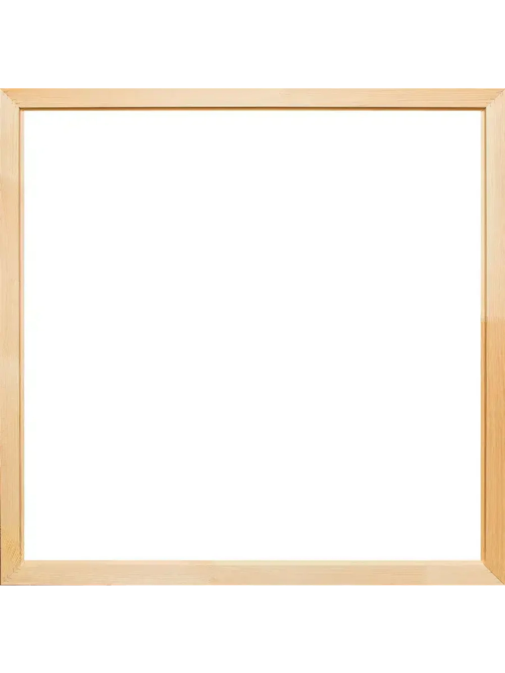 Деревянная рама 100x100 для картин на подрамнике сеч. 40x18