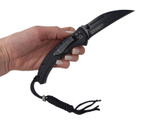 Складной тактический нож керамбит With Armour Black Claw, WA-075BK