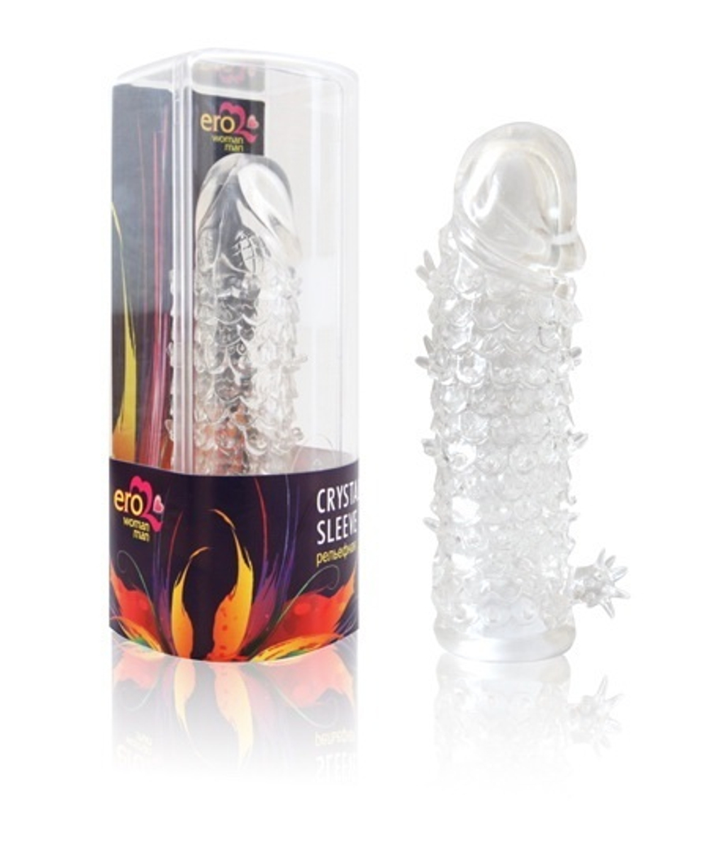Насадка закрытая с чешуйками Crystal sleeve 13,5 см