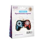 Алмазная (кристальная) мозаика Фрея ALVP-025, подвеска Джойстик, 10.5х8 см