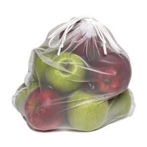 Экомешочек большой (белый) 30х35 см