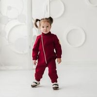 Комбинезон утепленный "Вишня"