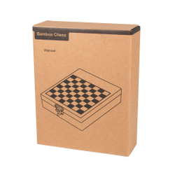 Набор для вина BAMBOO CHESS с игрой в шахматы