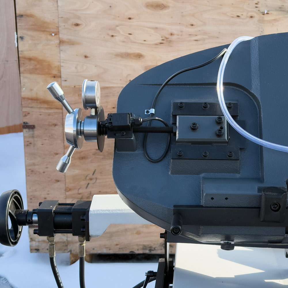 PROMA PPS-270HPA полуавтоматический ленточнопильный станок по металлу